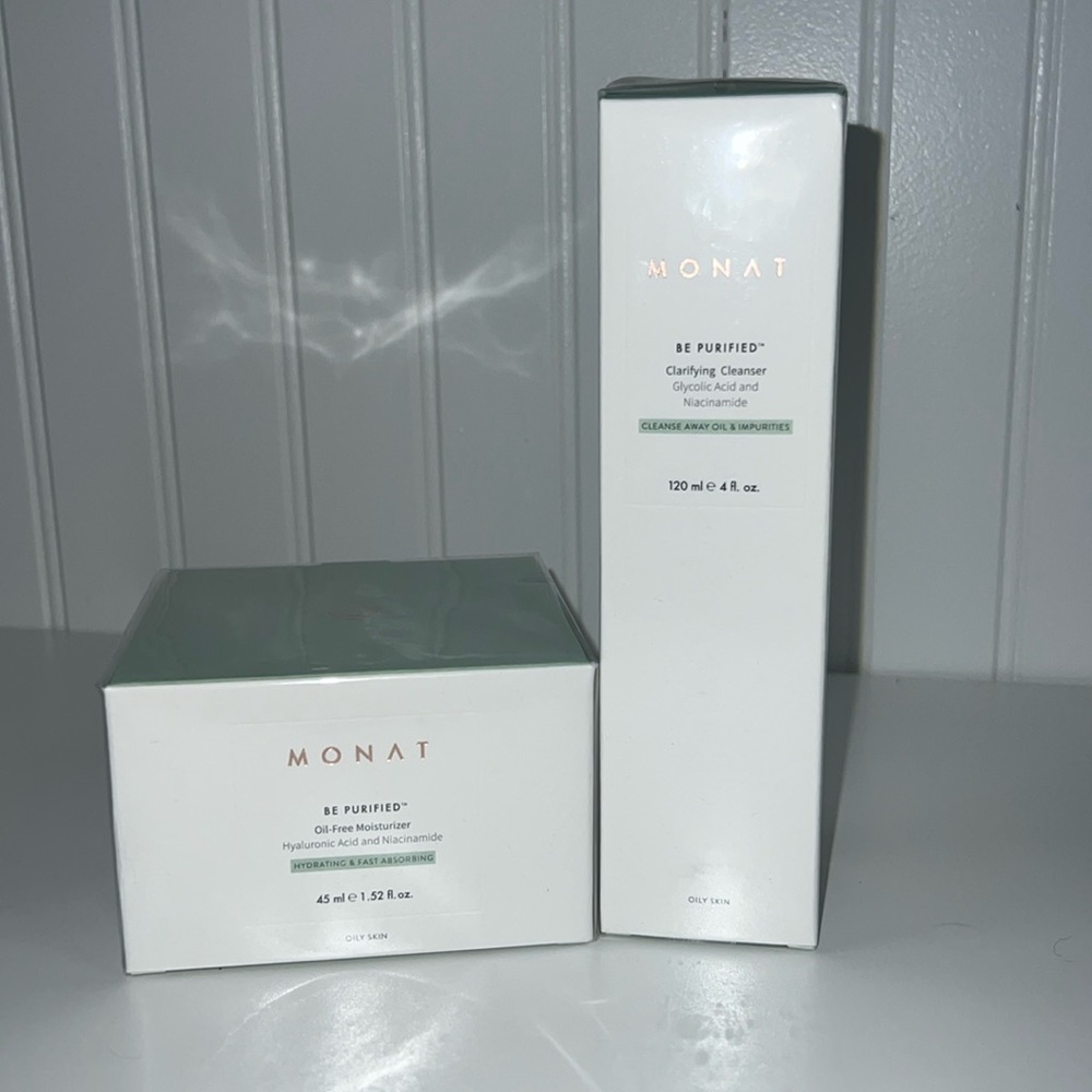 Brand new Monat Be Purified skincare bundle